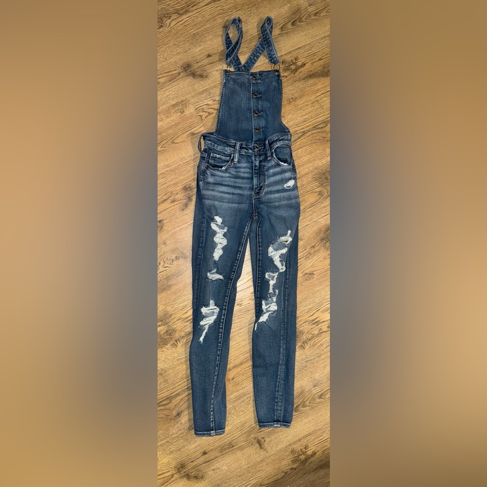 American Eagle Jean Overalls